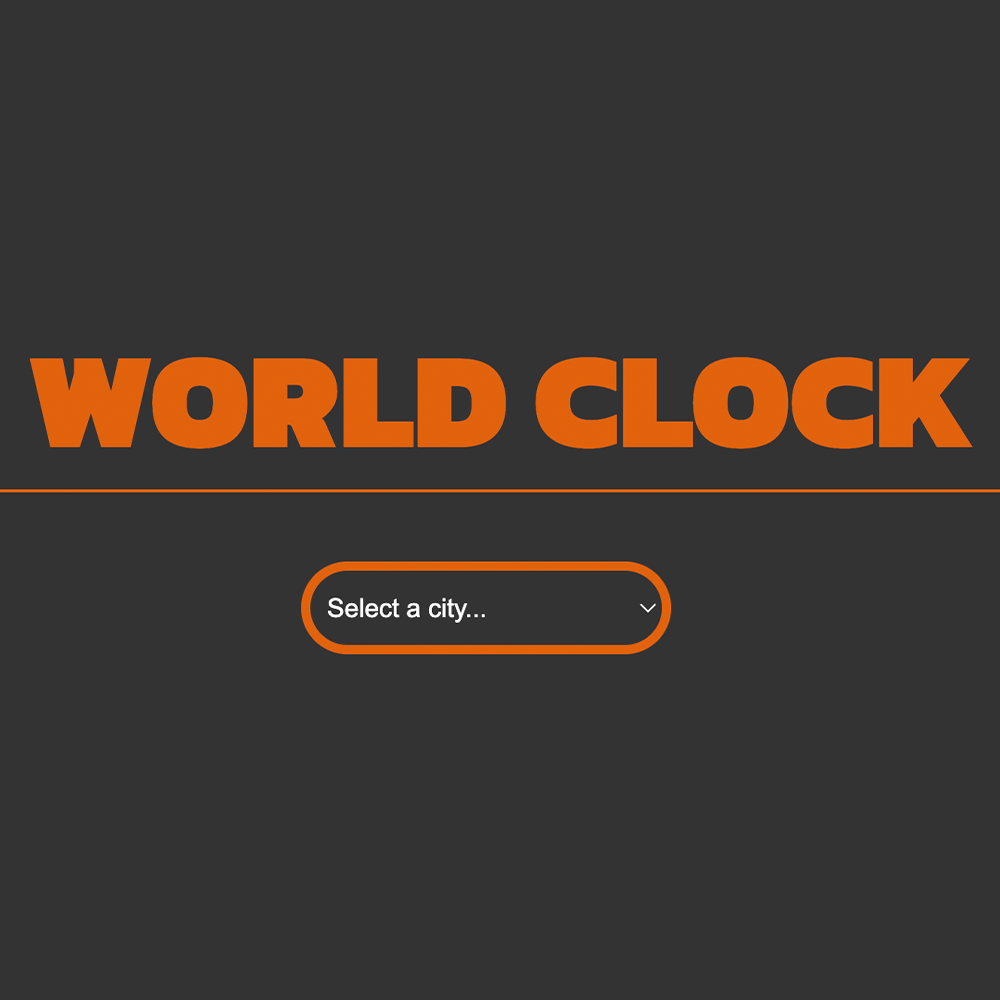 world clock app logo